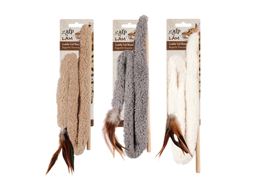 AFP Lambswool - 30" Cuddle Tail Wand