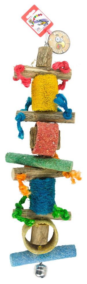 Birrdeeez Jumbo Macaw # 1 Parrot Rope Toy