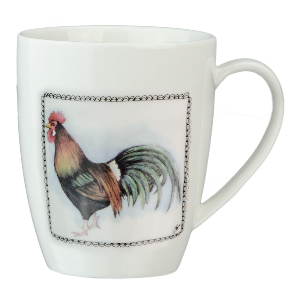 HofundZoo Tasse Hahn-Huhn