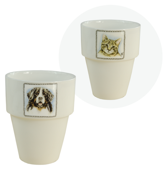 HofundZoo Milchbecher Hund-Katze