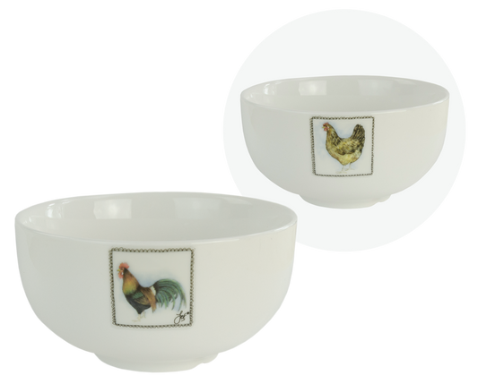 HofundZoo Schale Hahn-Huhn