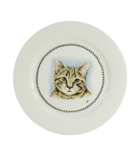 HofundZoo Frühstücksteller 21cm Katze