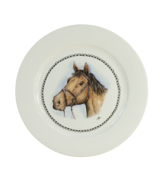 HofundZoo Frühstücksteller 21cm Pferd