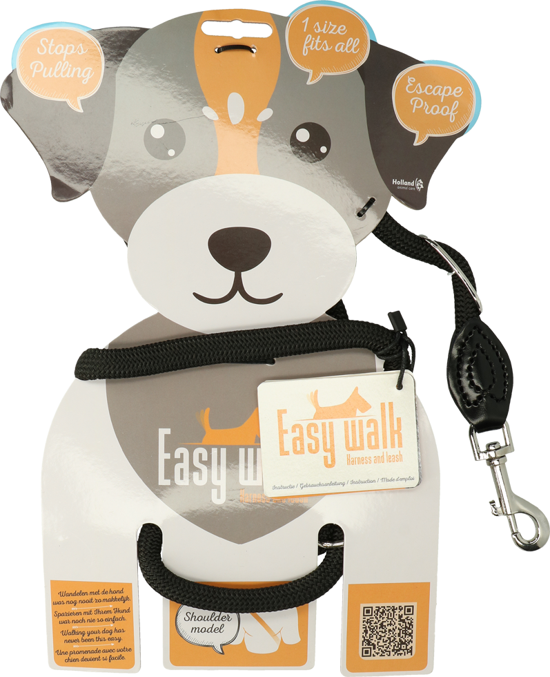 Easy Walk Schultermodell Schwarz