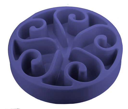 Eat Slow Live Longer Original Blue L