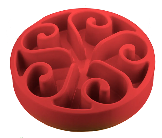 Eat Slow Live Longer Original Red L