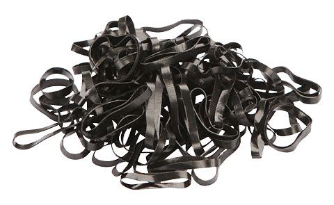 Schwarze Gummibänder