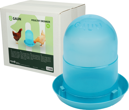 Geflügel Stülptränke 2 Ltr. blau
