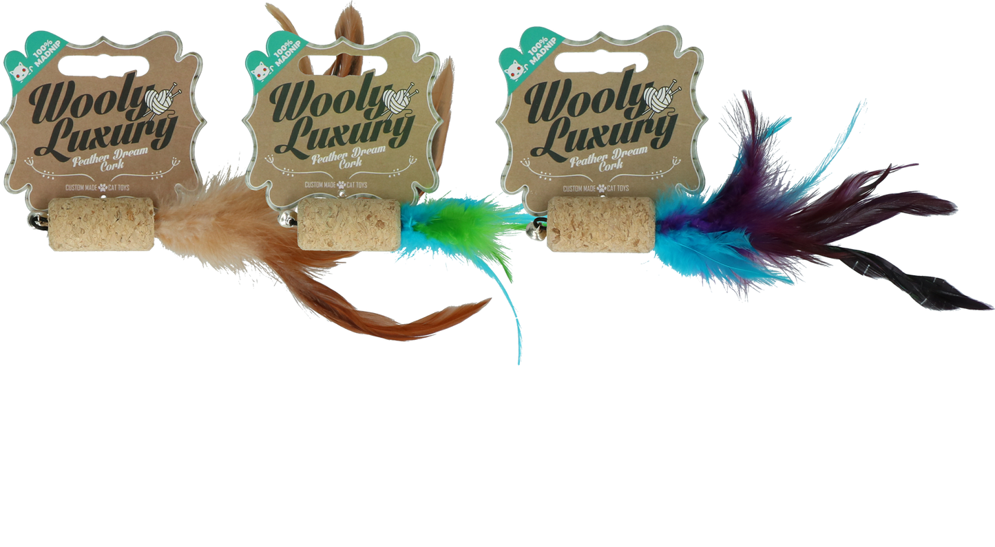 Wooly Luxury Feather Dream Cork Grün