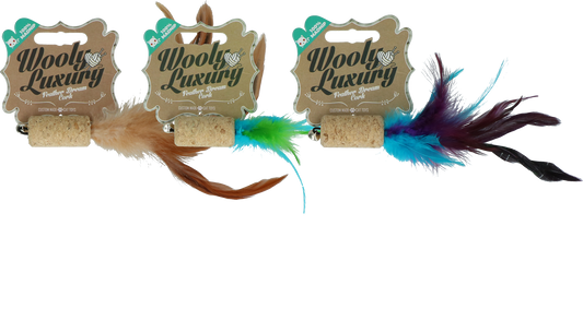 Wooly Luxury Feather Dream Cork Grün