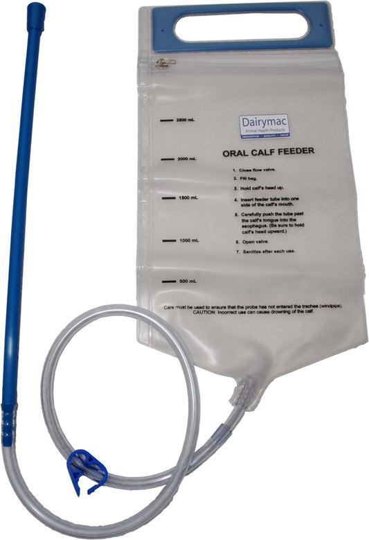 Eingabesonde Kalb Sack mit Reißverschluß