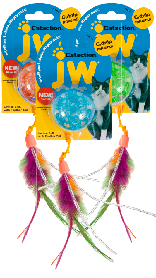 JW Cataction Lattice Ball With Tail