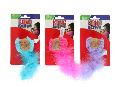 KONG Cat Active Cork Ball Assorted EU