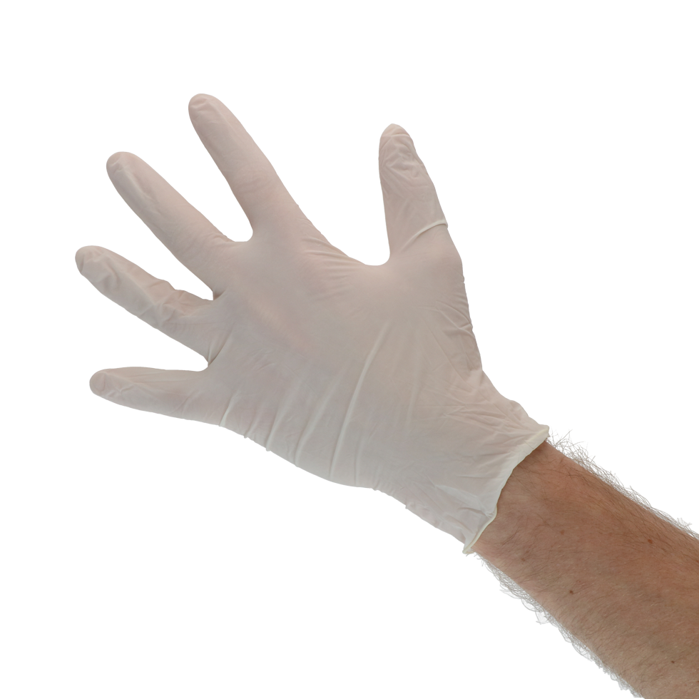 Handschuh gepulvert L (8-9)