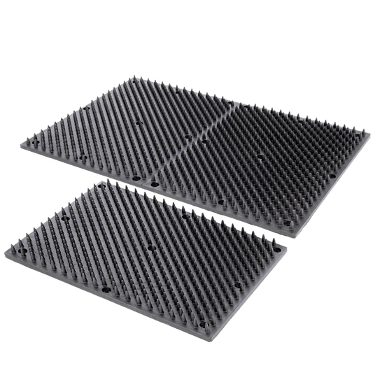 Kratzmatte für Pferd, Kalb, Ziege Schwarz (L40xB30cm)