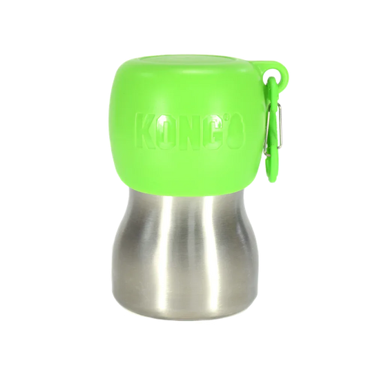 KONG H2O 255 ml Edelstahl Wasserflasche grün
