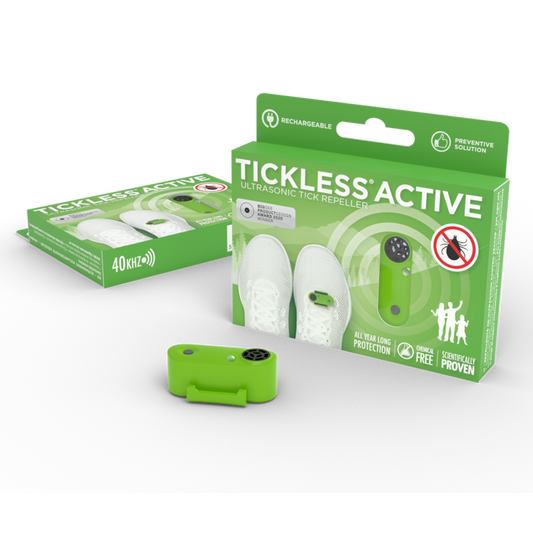 Tickless Human Active Grün wiederaufladbar