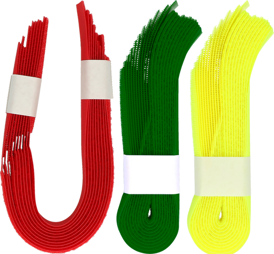 Markierungsband mit Klettverschluss, gelb