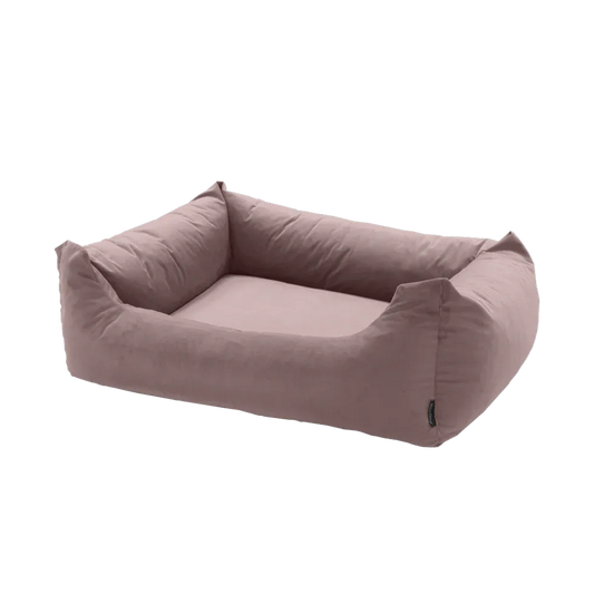 Madison Velours Dog Bed Rosa M