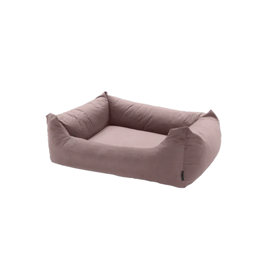 Madison Velours Dog Bed Rosa S