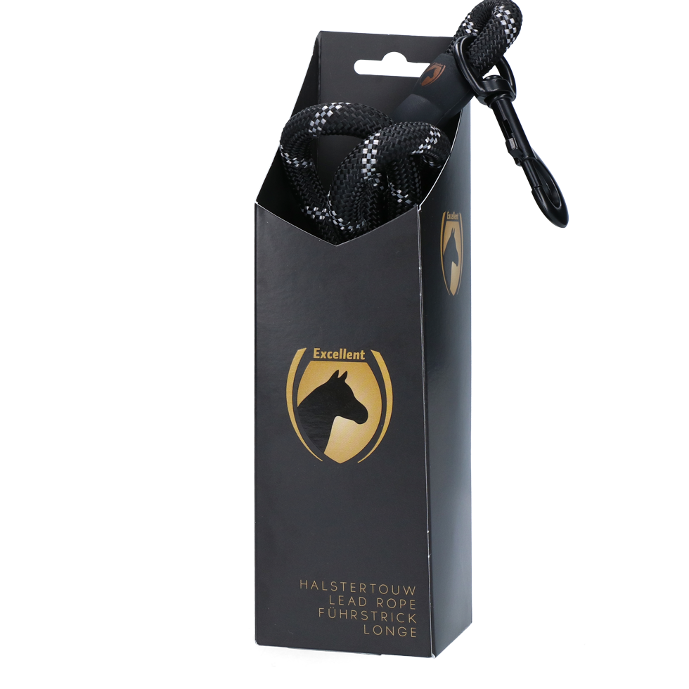 Führstrick Exclusive Reflective schwarz
