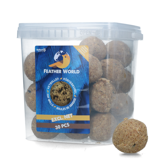 Feather World Erdnussball ohne Netz