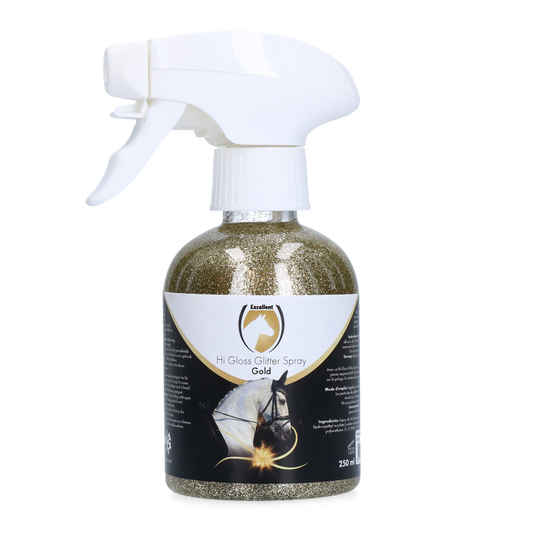 Hi Gloss Glitter Spray Gold