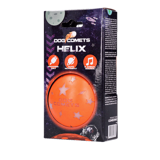 Dog Comets Helix Orange