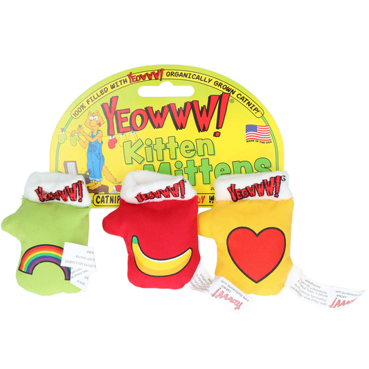 Yeowww! Kitten Mittens - 3 Pack