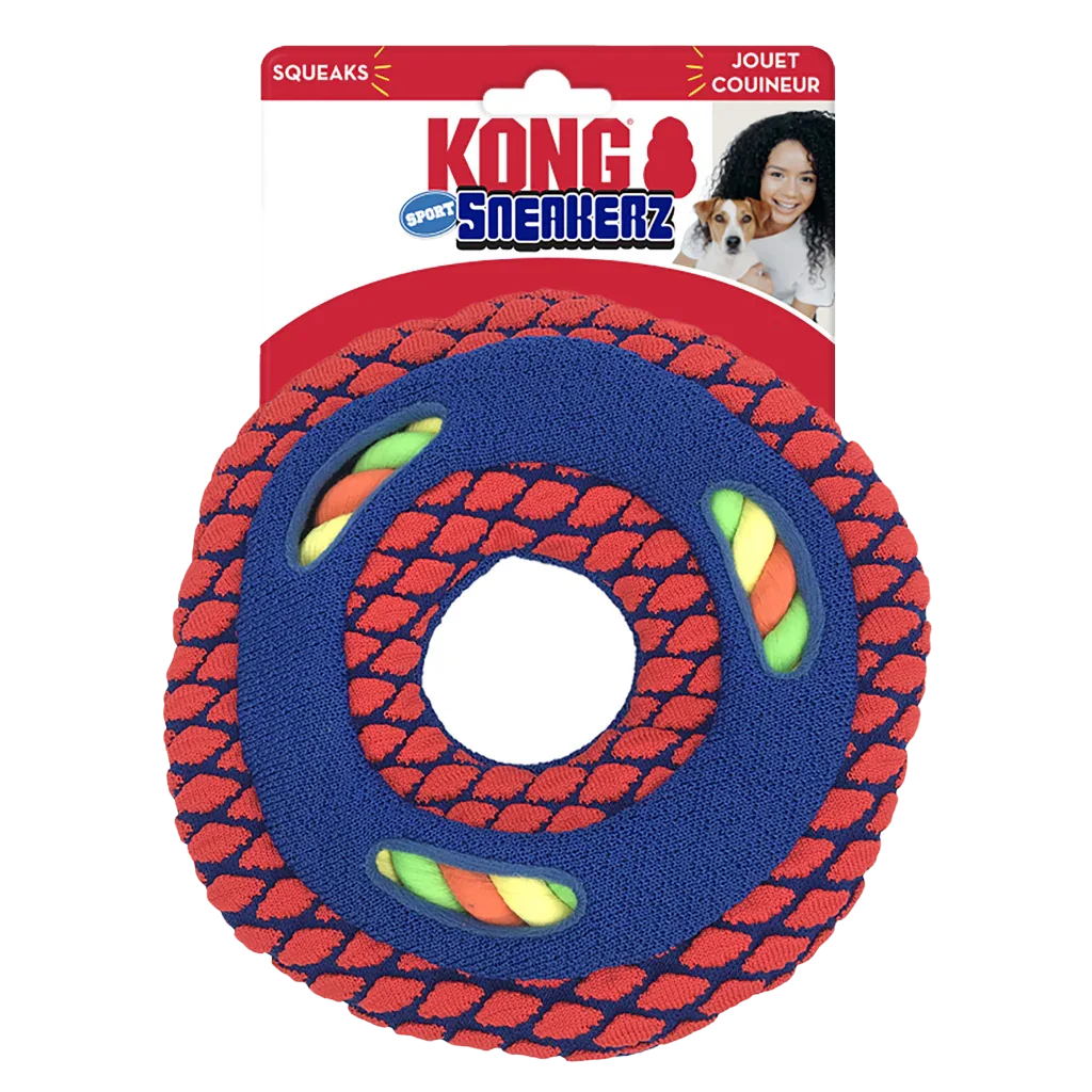 KONG Sneakerz Sport Disc w/Rope Md - PremiumHobby
