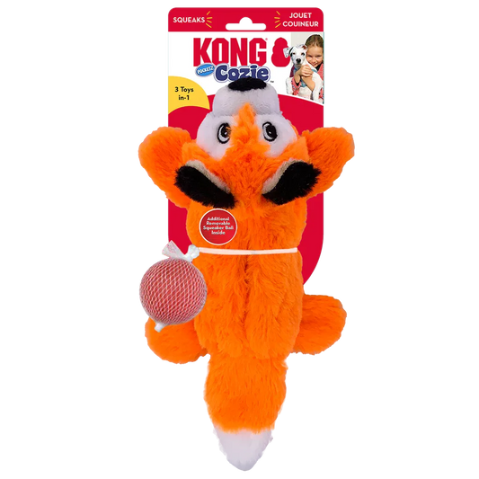 KONG Cozie Pocketz Fox Md
