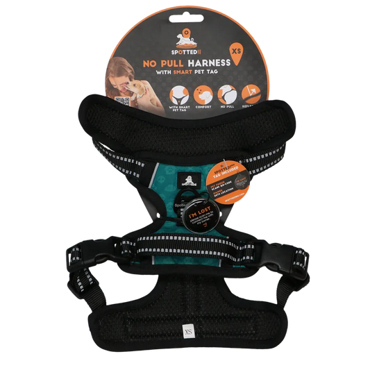 Spotted! PRO Geschirr Grun XS