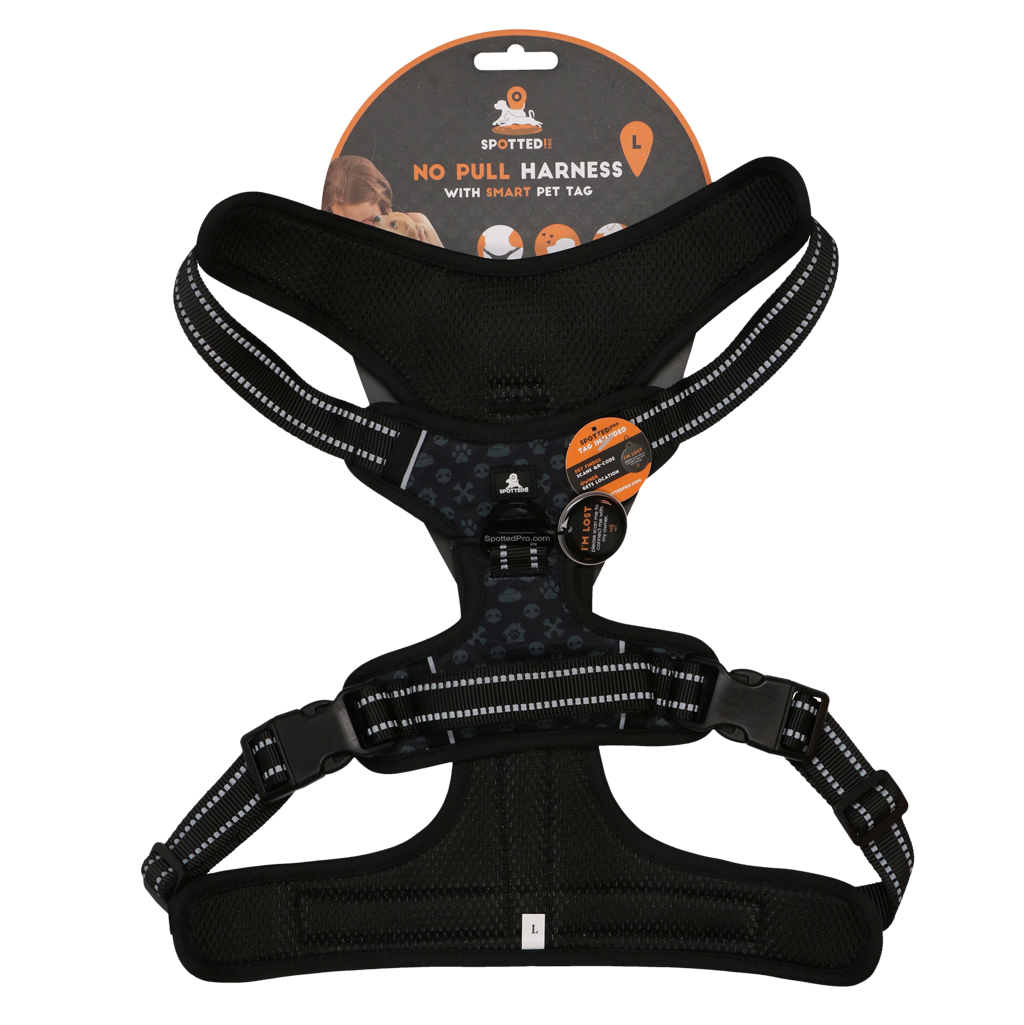 Spotted! PRO Geschirr Anthrazit L