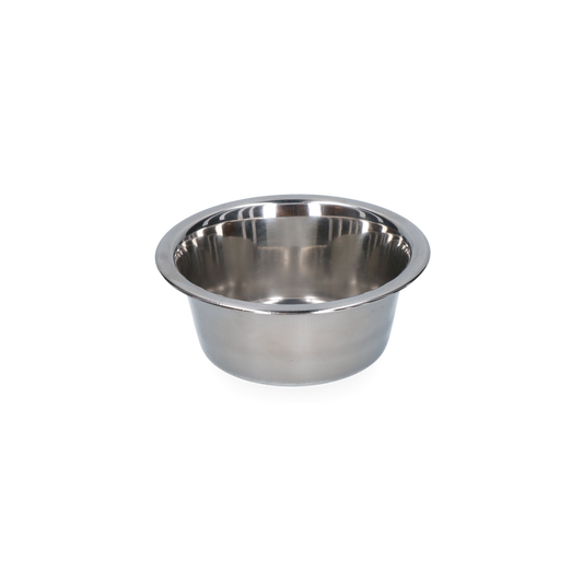 Futter- oder Trinknapf aus Edelstahl 350ml Ø 13cm