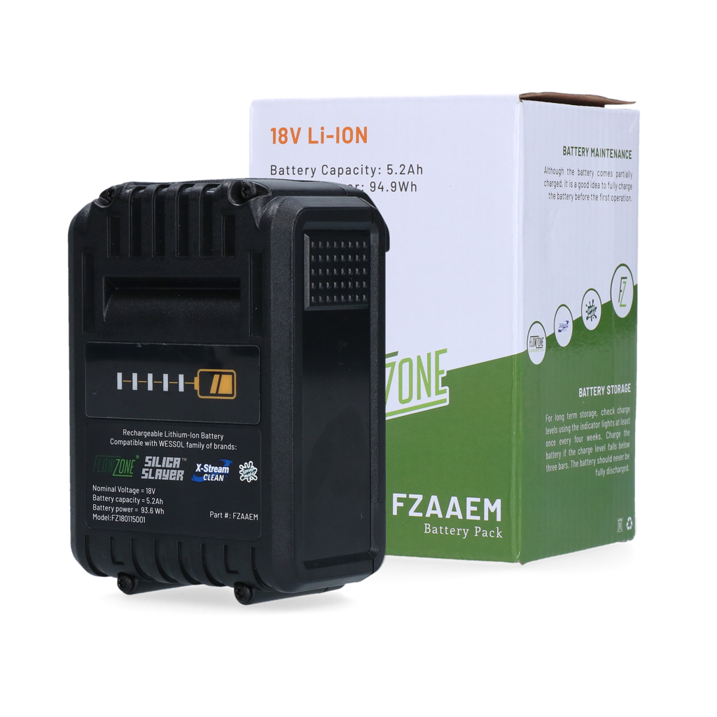 FlowZone Beton-Akku 18V/5,2 Ah