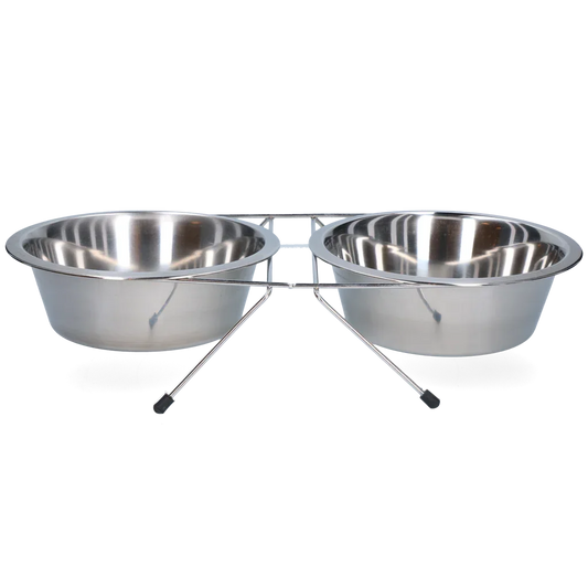 Speise- und Trinkschale Edelstahl mit Ständer 1,75ltr Ø 21cm