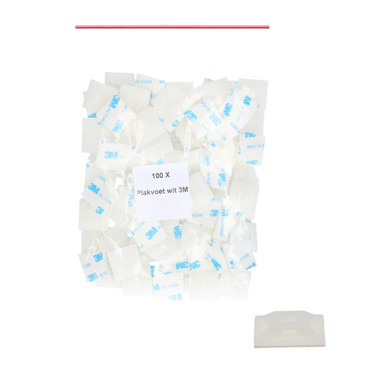 Klebesockel 3M für Befestigungsdraht (100 Stüc