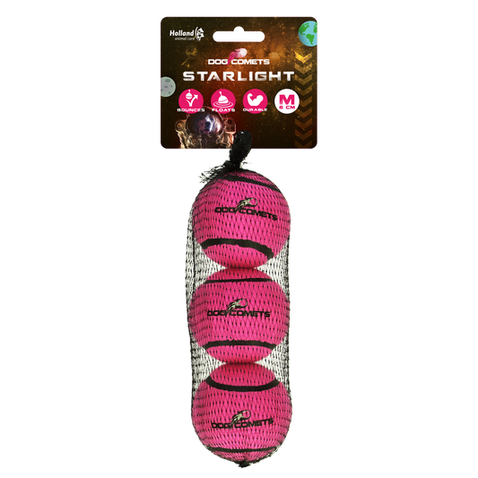 Dog comets Starlight Pink 3pc