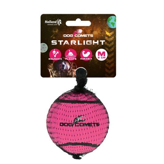 Dog comets Starlight Pink 1pc