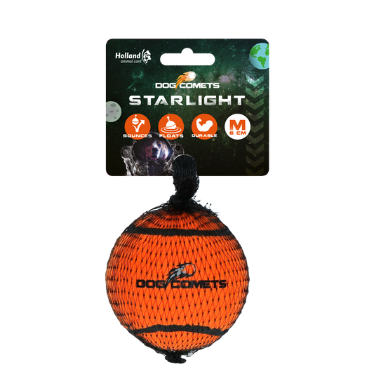 Dog comets Starlight Orange 1pc
