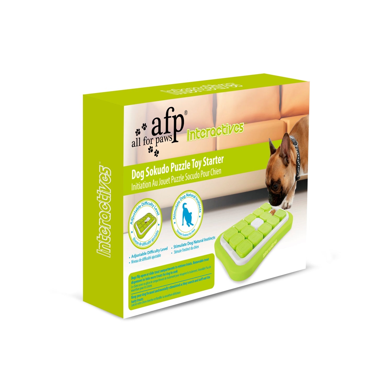 AFP Interactives - Dog Sokudo puzzle toy starter