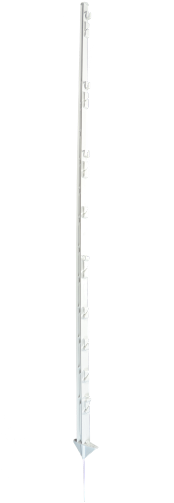 ZoneGuard Kunststoffpfahl 150 cm weiß