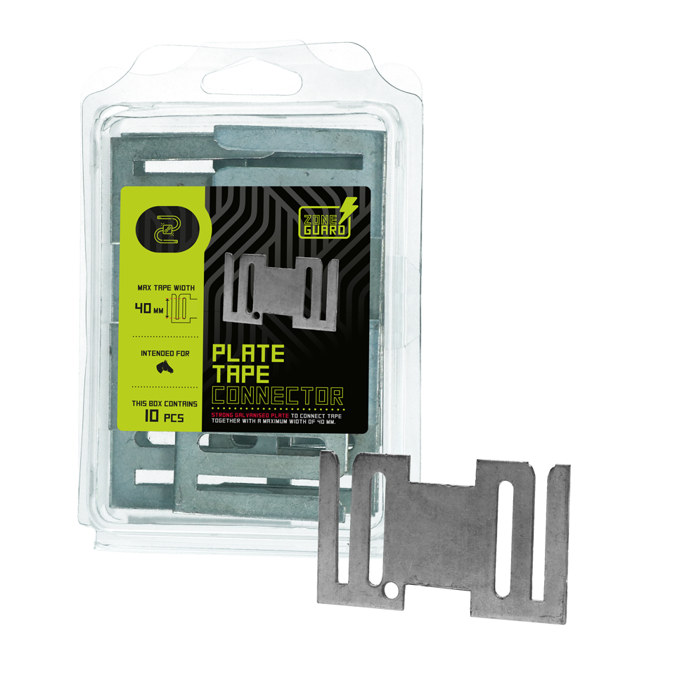 ZoneGuard Platte Bandverbinder 40 mm