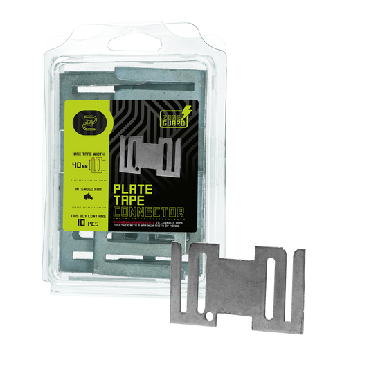 ZoneGuard Platte Bandverbinder 40 mm