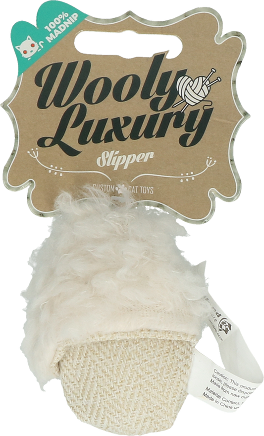Wooly Luxury Slipper Weiß
