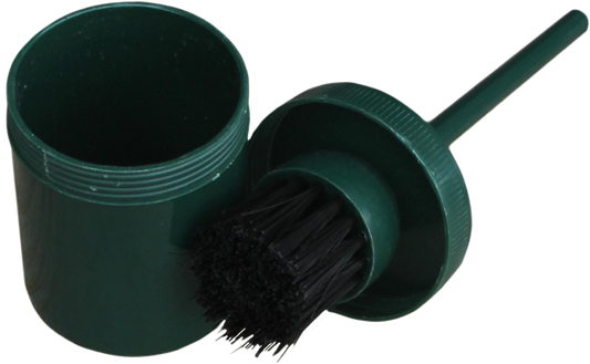 Pinsel mit Dose