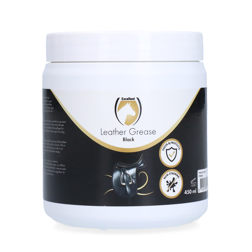 Lederfett Excellent Schwarz