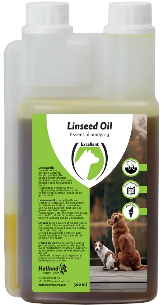 Linseed Oil (Leinsamenöl) für Hunde