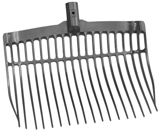 Dunggabel kunststoff dunkelgrau ohne Stiel