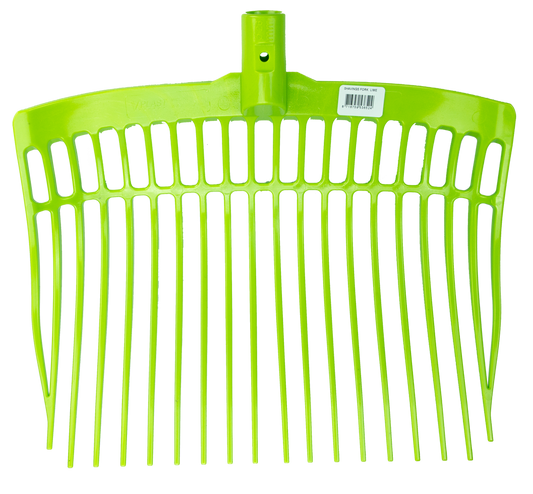 Dunggabel kunststoff limonengrün ohne Stiel